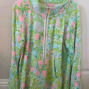 Lilly Pulitzer Skippy Popover sweater, XL